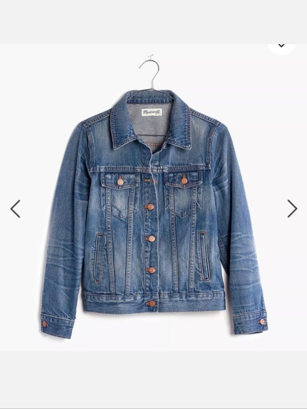 NWT Madewell Classic Jean Denim Jacket